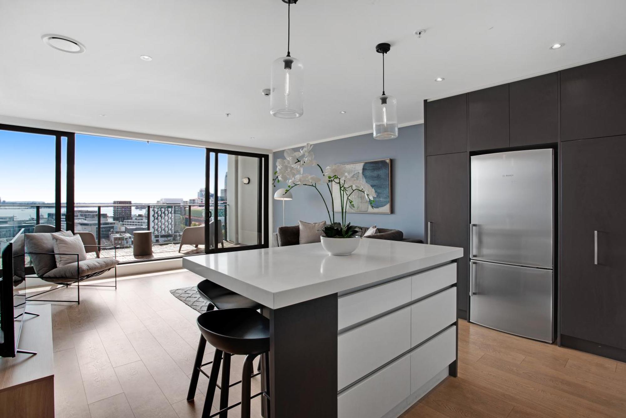 Skyline Serenade Apt With Skycity View And Parking 奥克兰 外观 照片